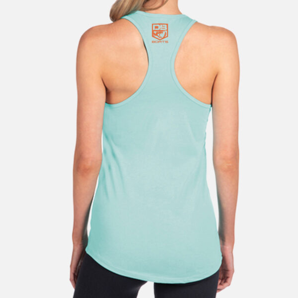 DB Boats Logo Teal Tank Top - Image 2