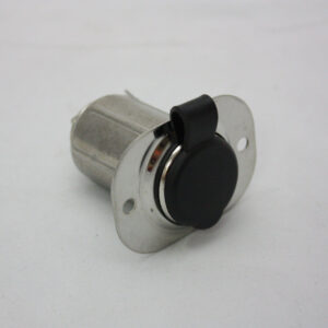 12V Accessory Plug (Stainless Steel)