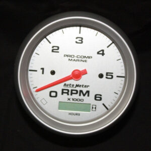 Autometer Tachometer 6000 RPM Ultra Lite Marine